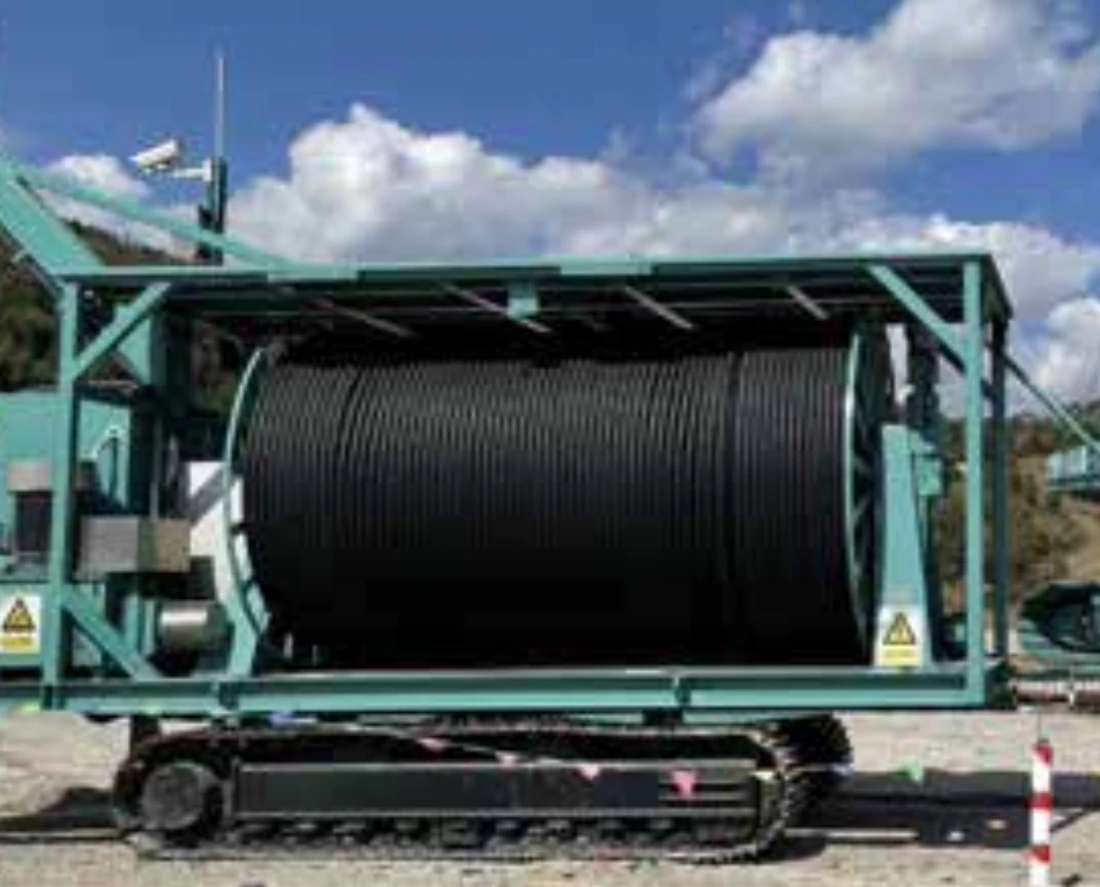 Enrolladores de cable industriales