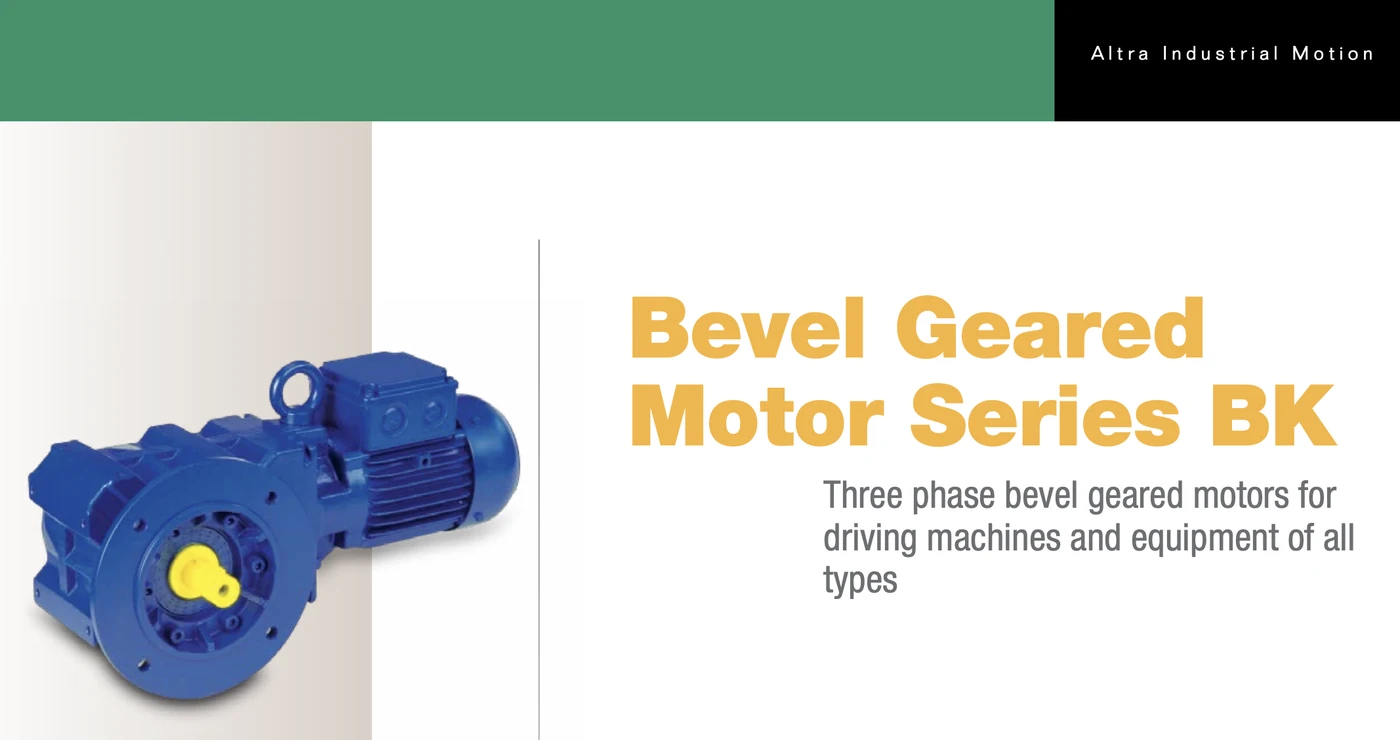 Catálogo Bauer Geared Motor — BK SERIES